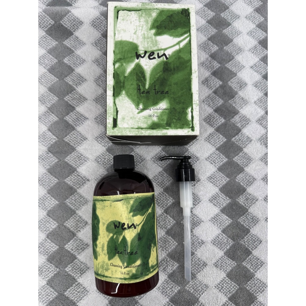 WEN Cleansing Conditioner 16oz Tea Tree by Chaz Dean with Pump New